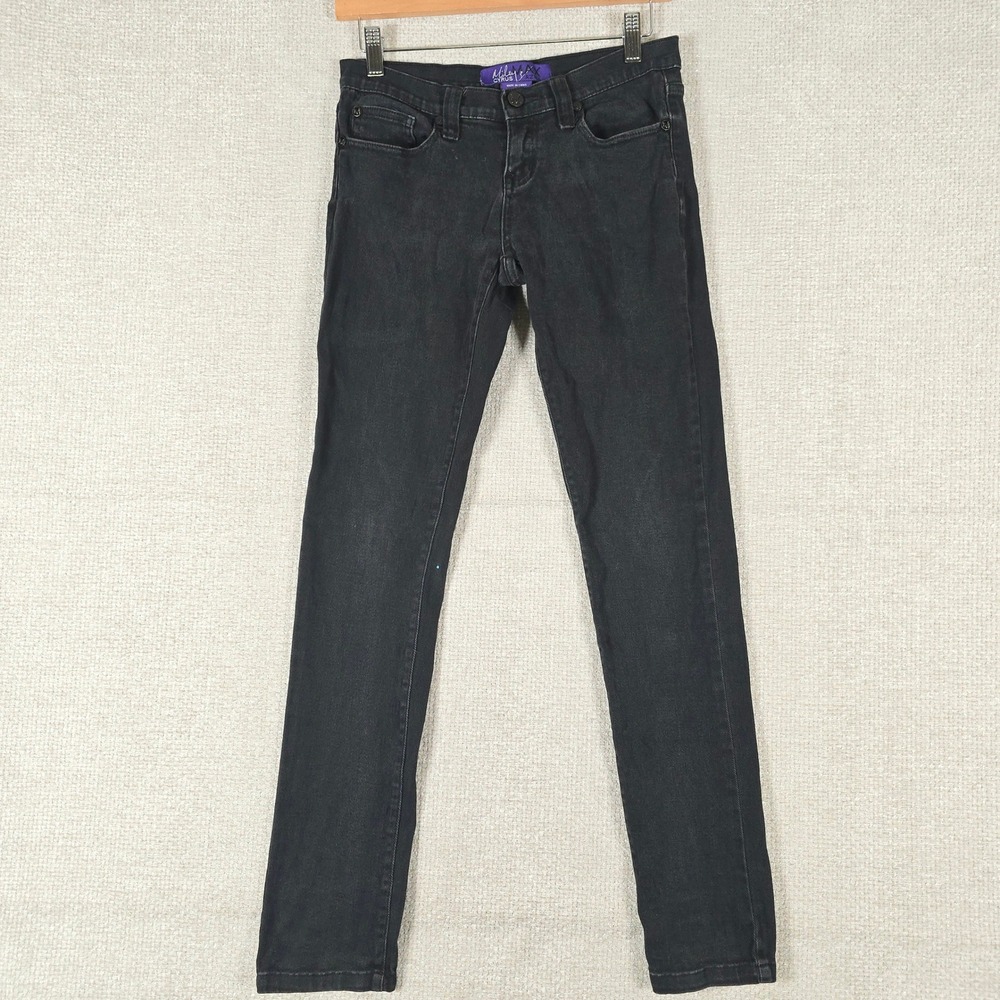 Miley Cyrus x Max Azria Womens Black Skinny Jeans Size 5 MM357200 Stretch Denim